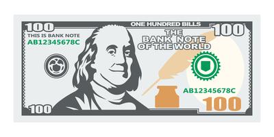 400x200 Banknote Free Vector Art