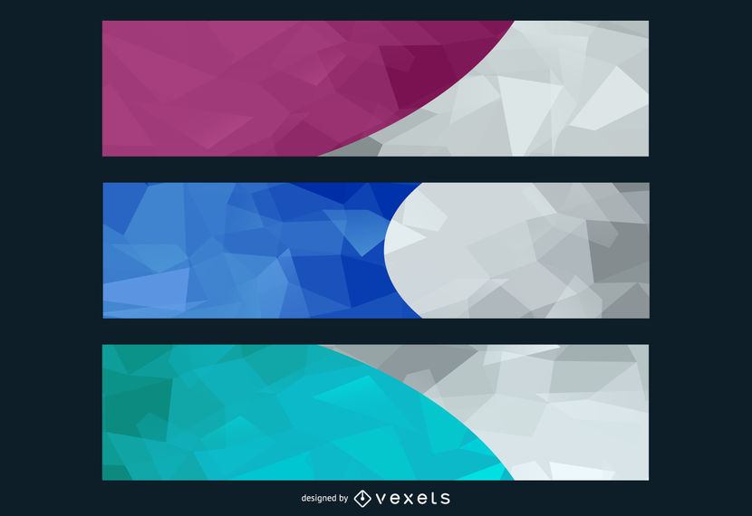 830x570 Abstract Creative Wide Banner Background Pack