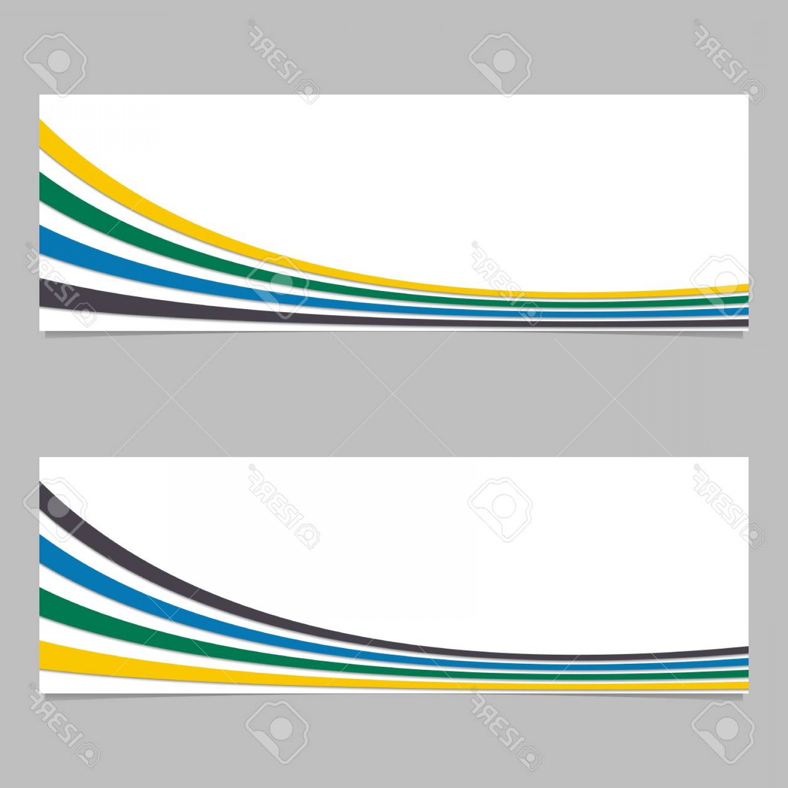 1560x1560 Photostock Vector Banner Background From Curves Vector Graphic