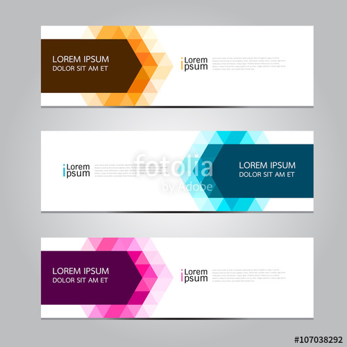 500x500 Vector Design Banner Background, Illustration Stock Image