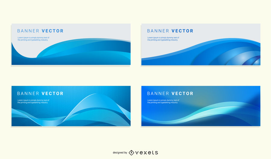 900x529 Wavy Banner Background