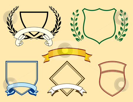 Banners And Logo Elements Stock Vector 450x348 Banners And Logo Elements Stock Vector