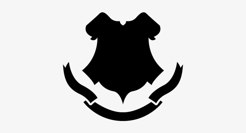 Shield Black Shape With A Banner Vector 820x443 Shield Black Shape With A Banner Vector