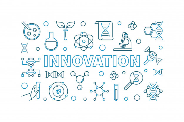 626x417 Innovation Vector Outline Creative Banner Vector Premium Download