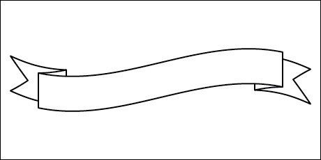 460x230 Vector Banner Outline Png Theveliger