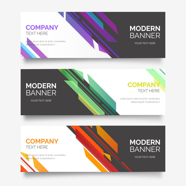Banner Shapes Vector