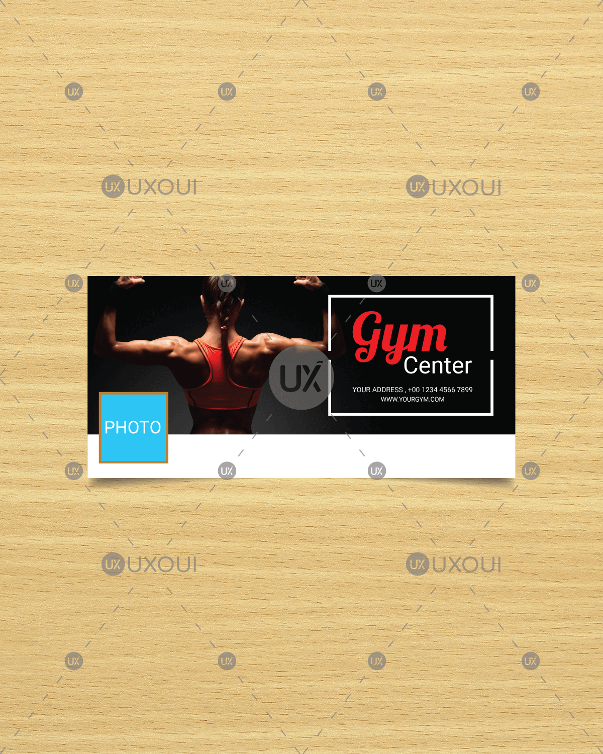 Gym Workout Facebook Timeline Cover Banner Template Vector 1200x1500 Gym Workout Facebook Timeline Cover Banner Template Vector