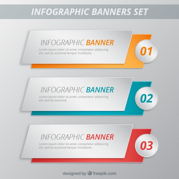 Infographic Banners Template Pack Vector Premium Download 626x626 Infographic Banners Template Pack Vector Premium Download