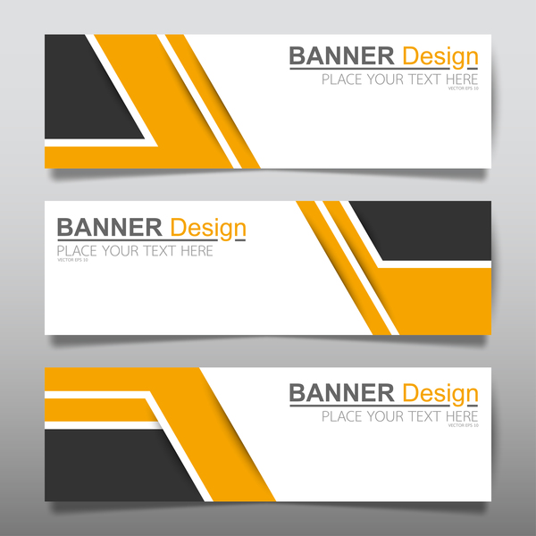 Vector Set Of Modern Banners Template Design Free Download 600x600 Vector Set Of Modern Banners Template Design Free Download