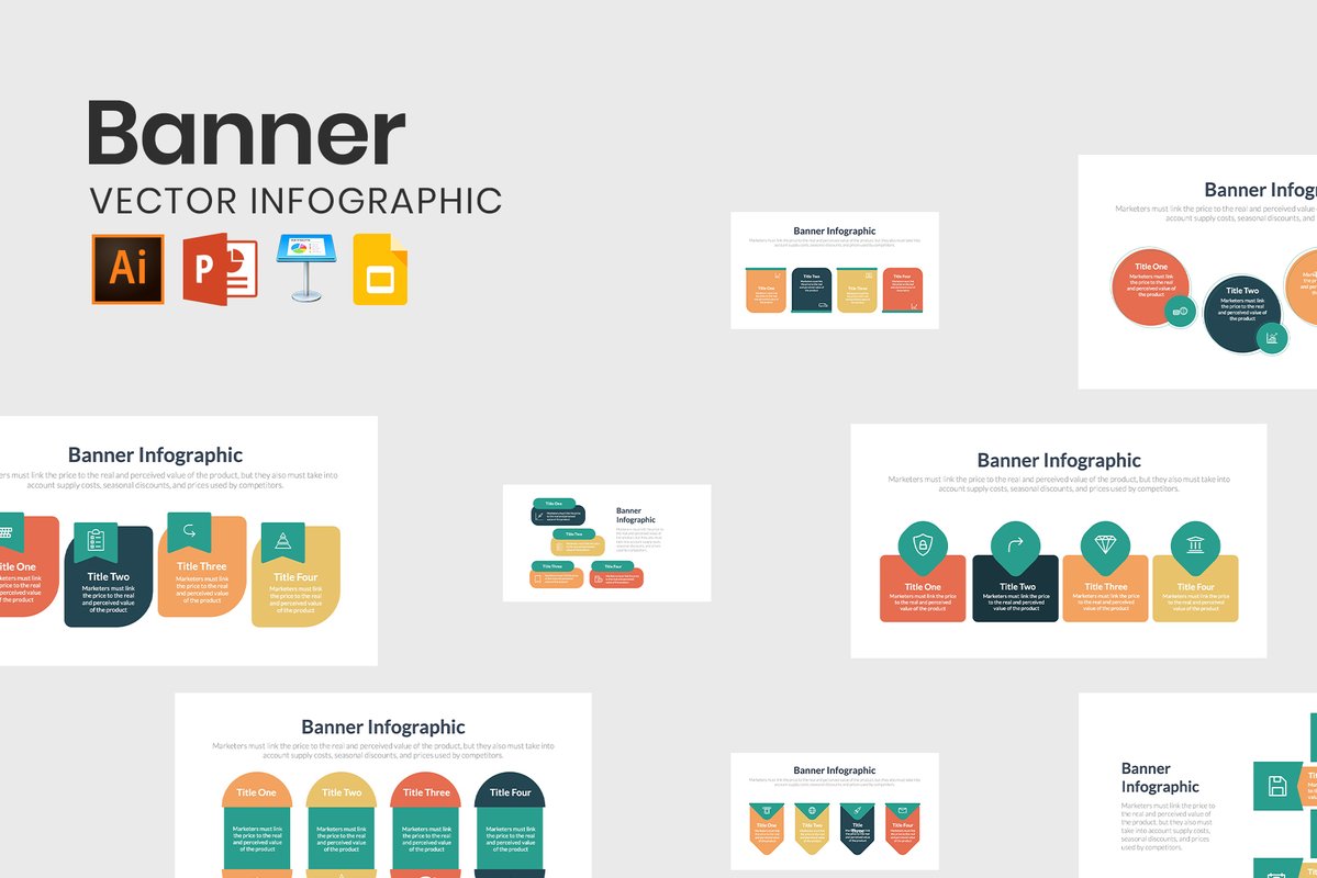 1199x800 Banner Vector Infographics Slidequest