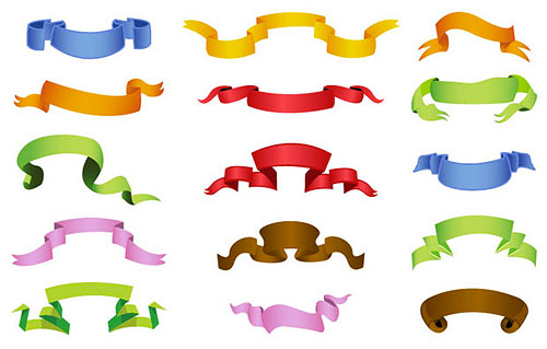 500x319 Clip Art Banner Vector Free Download Images Pink