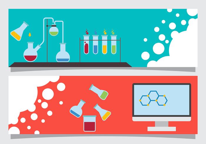 Science Banner Vectors 700x490 Science Banner Vectors