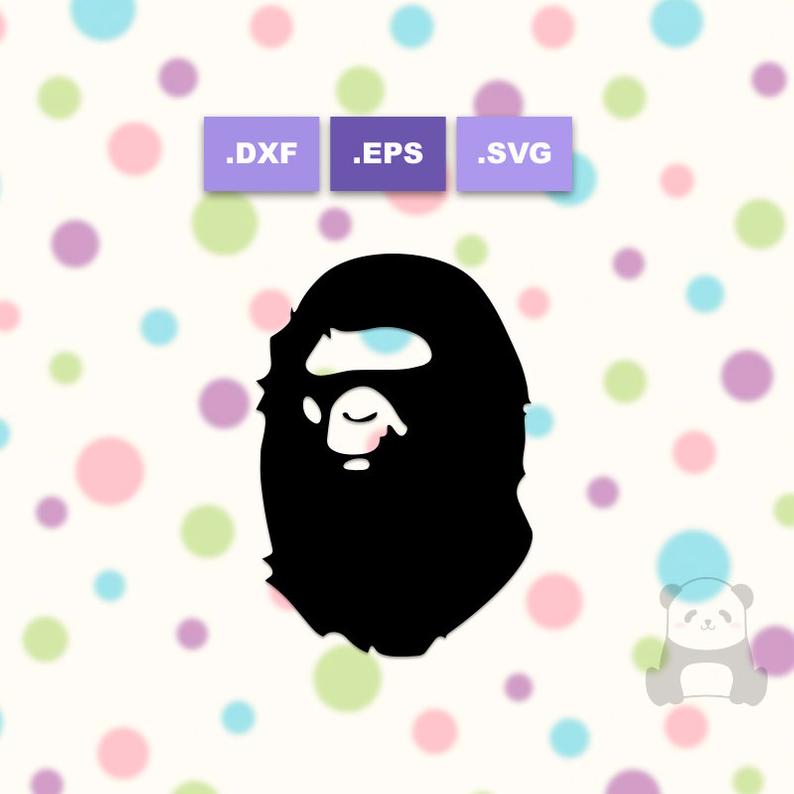 794x794 Off Bape Scrapbooking Cutting Nigo Dxf Etsy