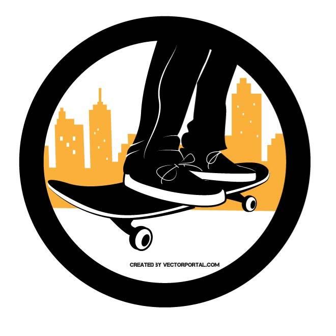 660x660 Skateboard Vector Graphics Sports Free Vectors In Design