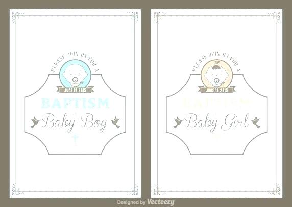 572x407 Retro Christening Invitation Cards Free Vector Baptism Card