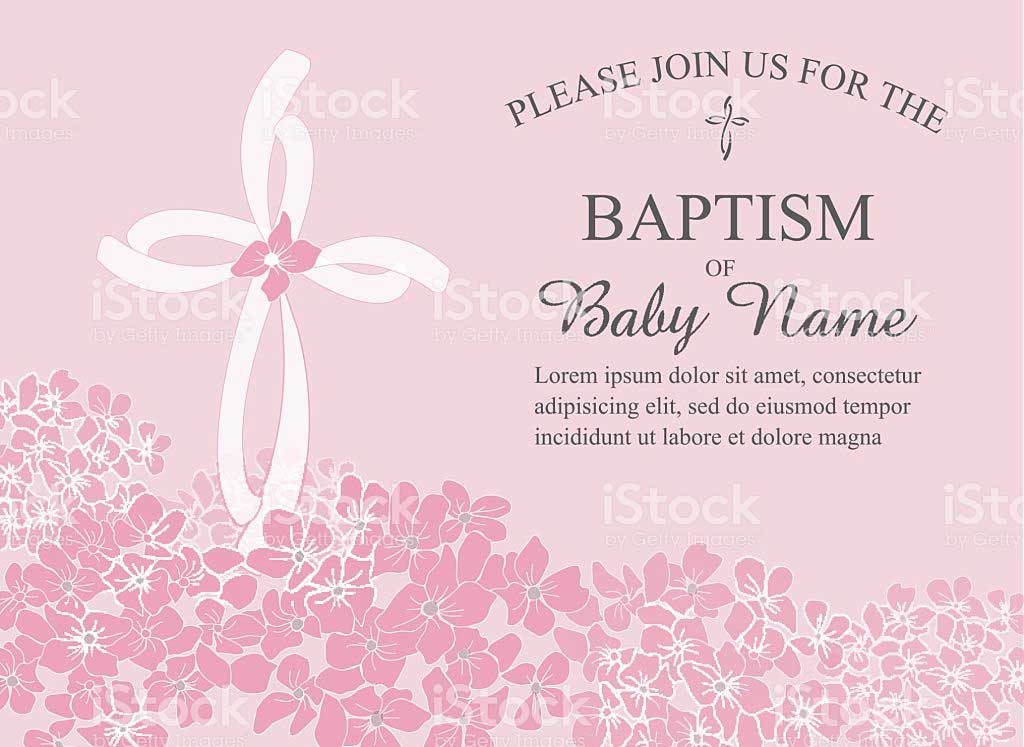 1024x747 Baptism Invitation Template