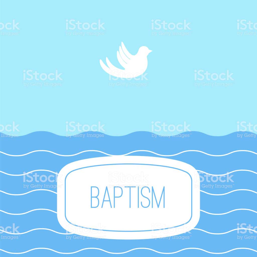 1024x1024 Baptism Invitation Template