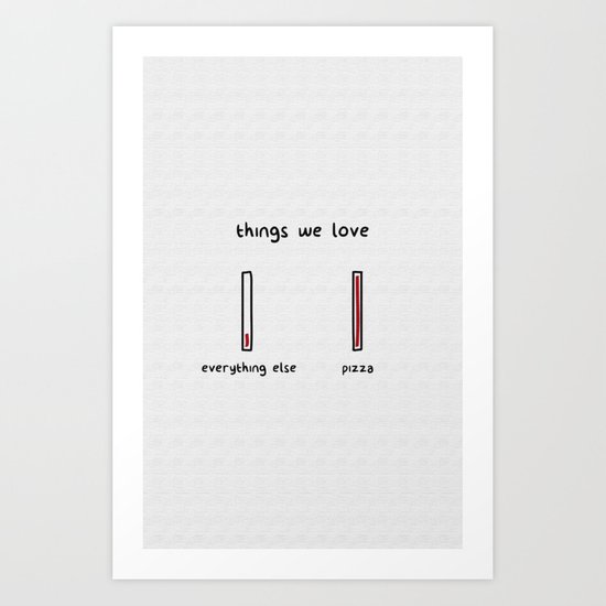 550x550 Love For Pizza Vs Everything Else