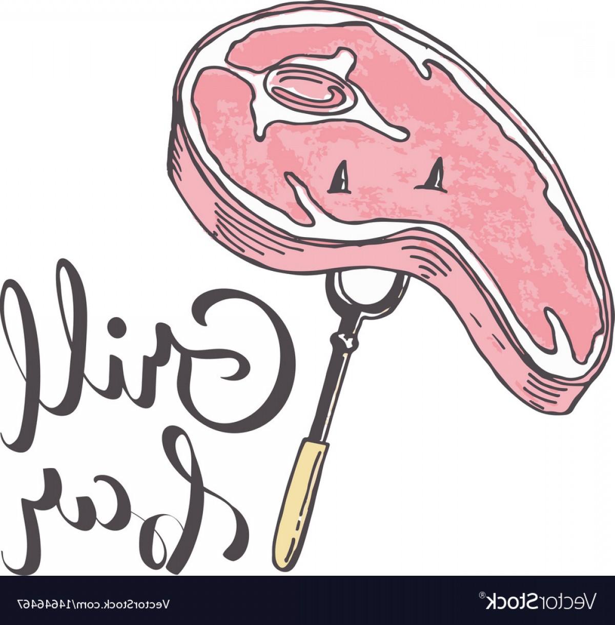 Grill Bar Pastel Colors Hand Drawn Cartoon Logo Vector Hoodamathrun 1200x1218 Grill Bar Pastel Colors Hand Drawn Cartoon Logo Vector Hoodamathrun