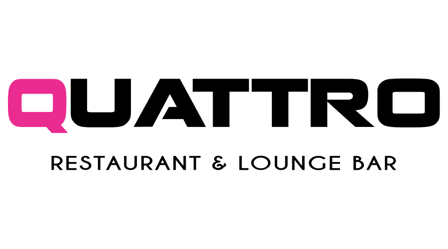 Quattro Restaurant Lounge Bar Vector Logo Free Download 900x500 Quattro Restaurant Lounge Bar Vector Logo Free Download