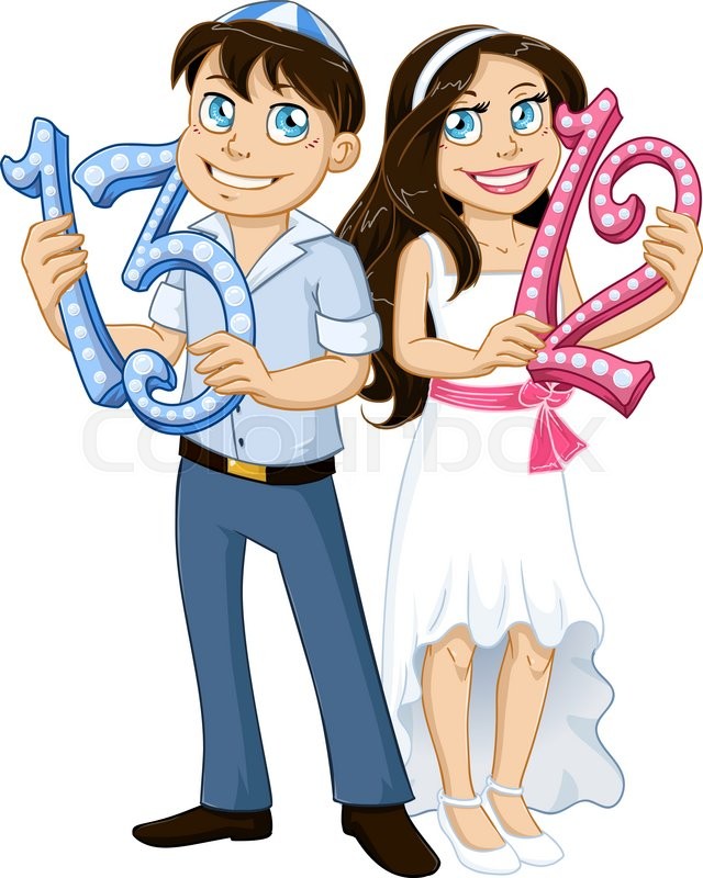 640x800 Vector Illustration Of Jewish Boy And Stock Vector Colourbox