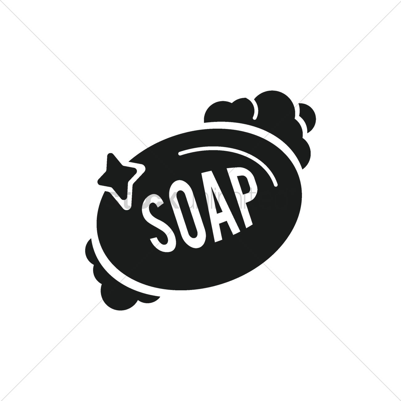 1300x1300 Soap Bar Vector Image