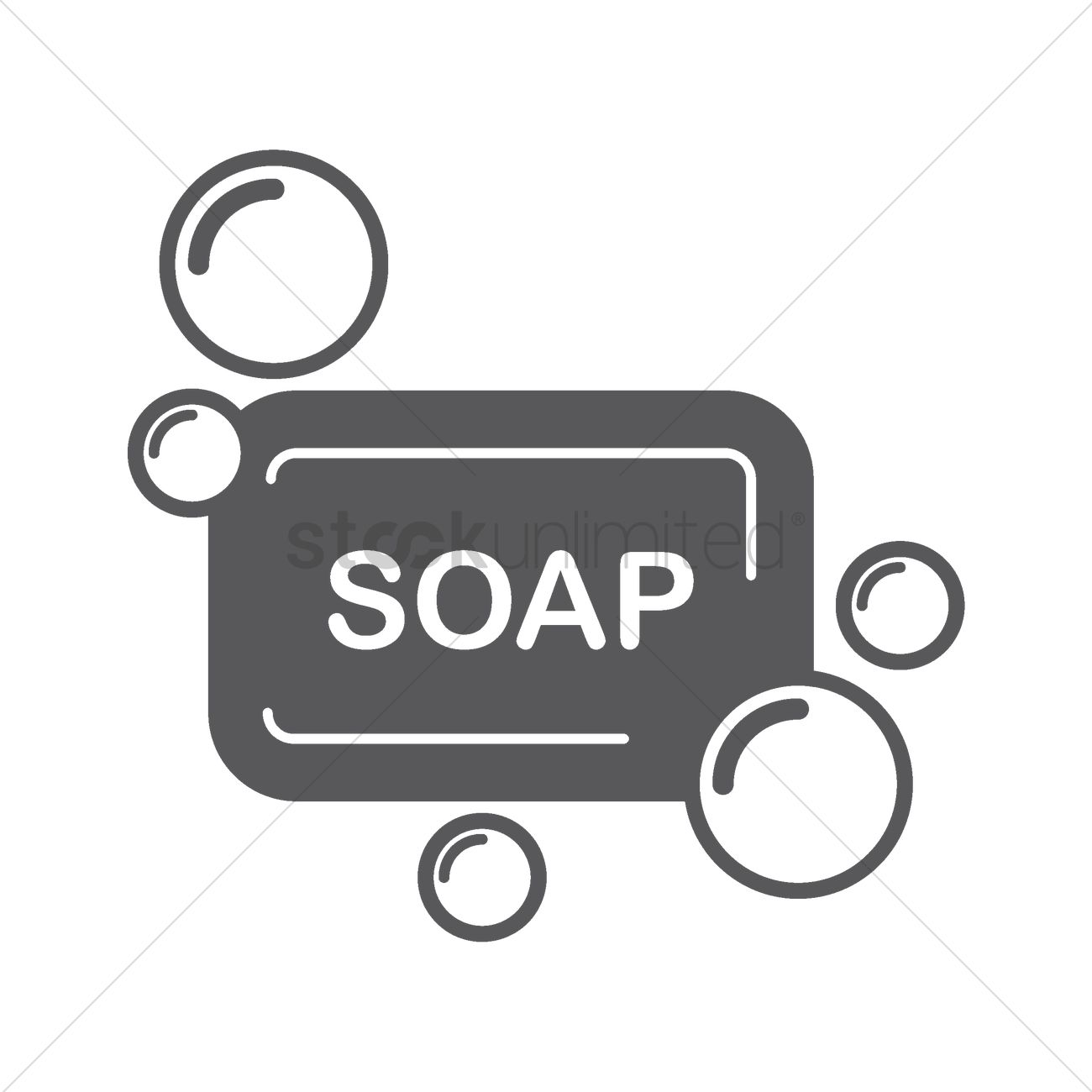 1300x1300 Soap Bar Vector Image