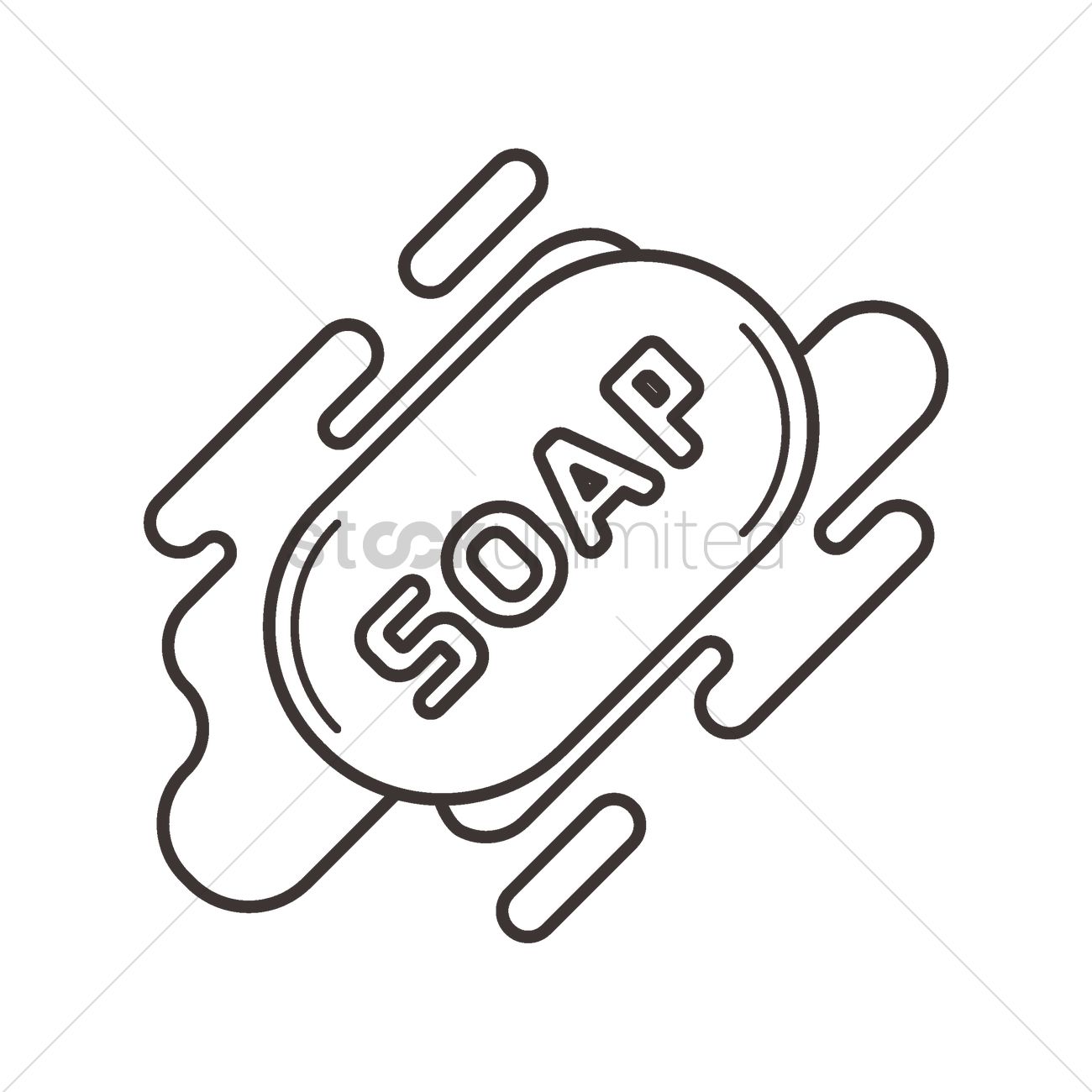 1300x1300 Bar Of Soap Vector Image
