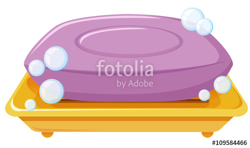 500x296 Bar Of Soap On The Tray Stock Image And Royalty Free Vector