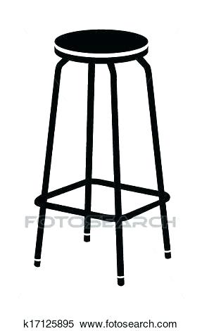 287x470 Clip Bar Stool
