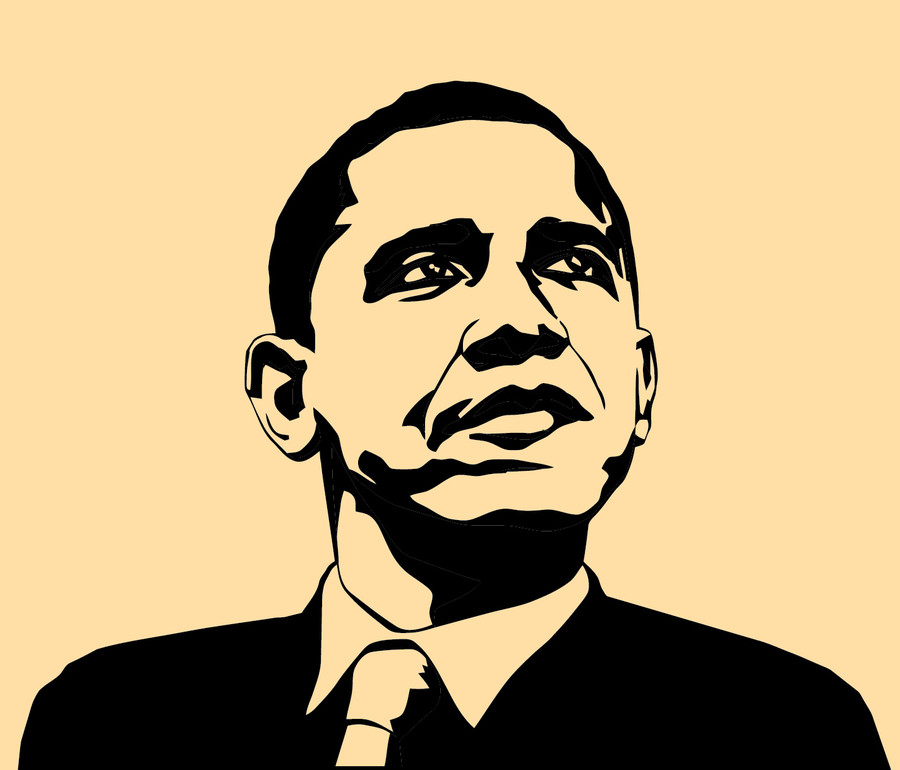 Barack Obama Vector at Vectorified.com | Collection of Barack Obama ...