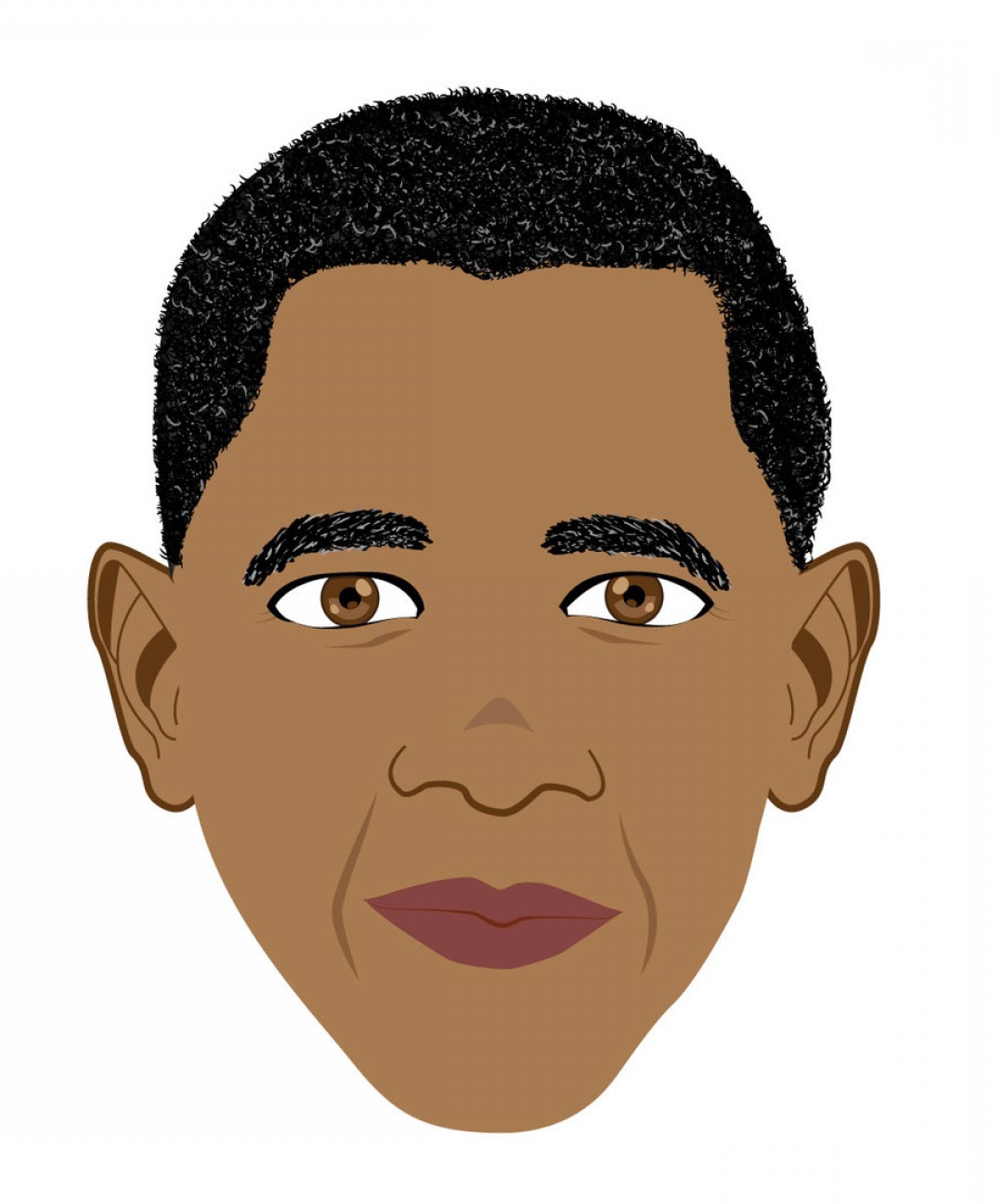 Barack Obama Vector at Vectorified.com | Collection of Barack Obama ...