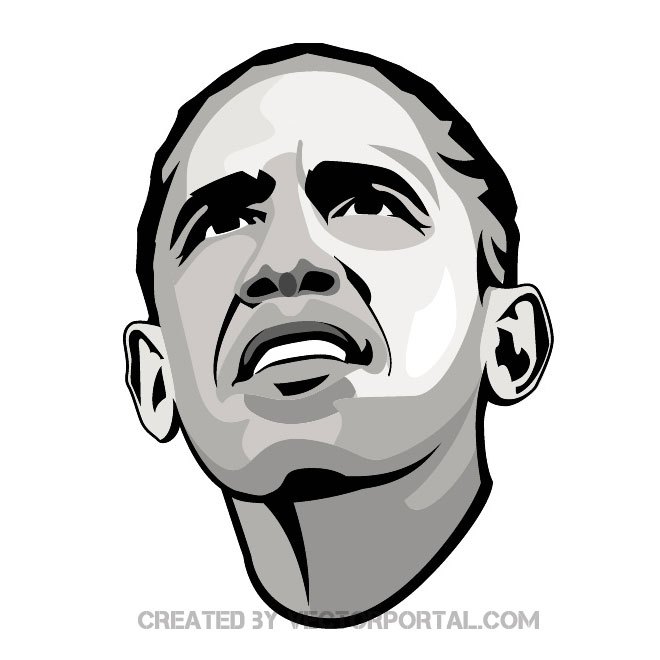 660x660 Barack Obama Graphics Free Vector
