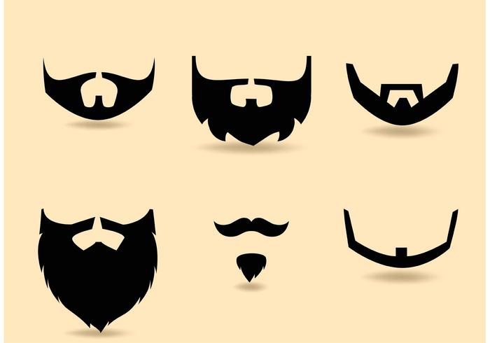 700x490 Conjunto De Barba Vector Libre
