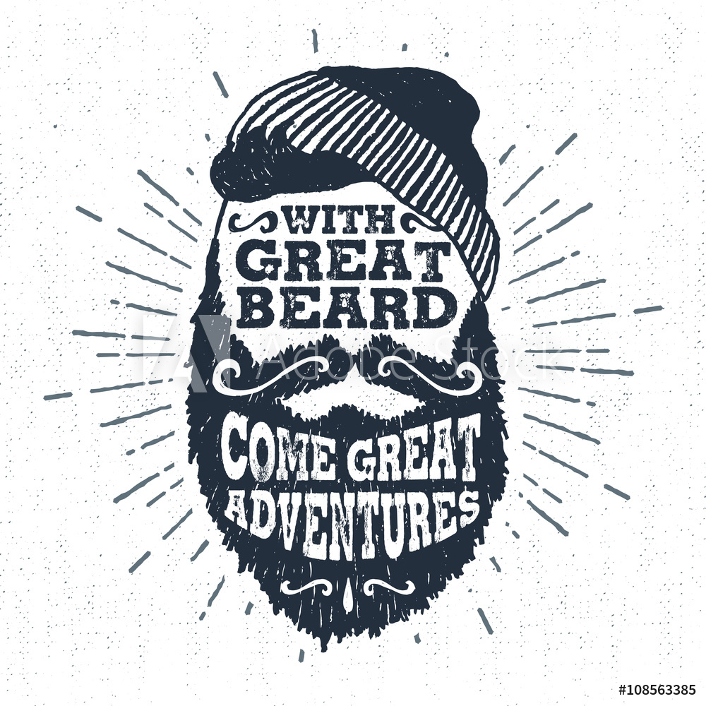 1000x1000 Mano Dibuja La Etiqueta Vintage Con La Del