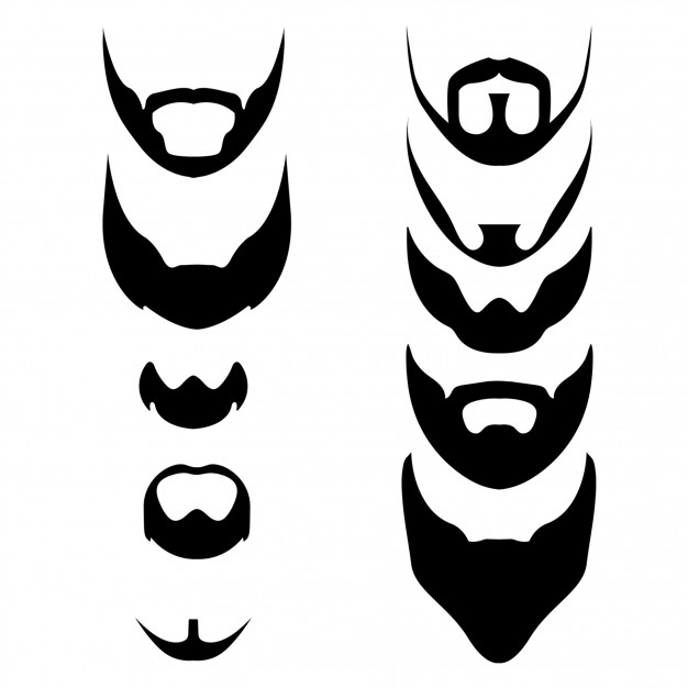 626x626 Barba Descargar Vectores Premium