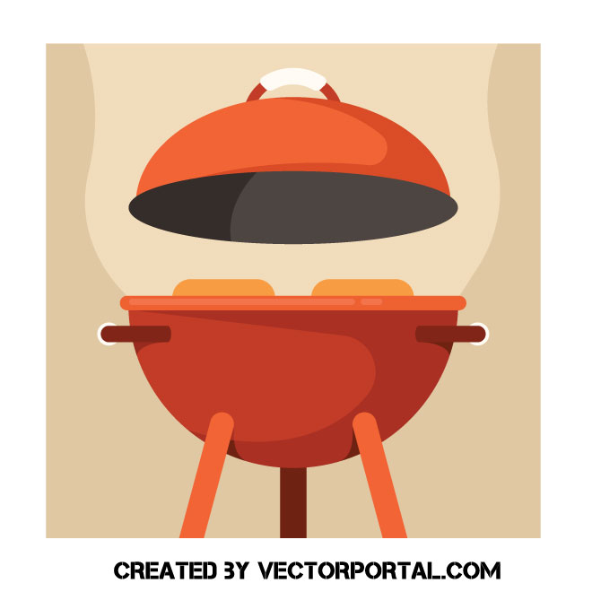 Barbecue Grill Vector 660x660 Barbecue Grill Vector