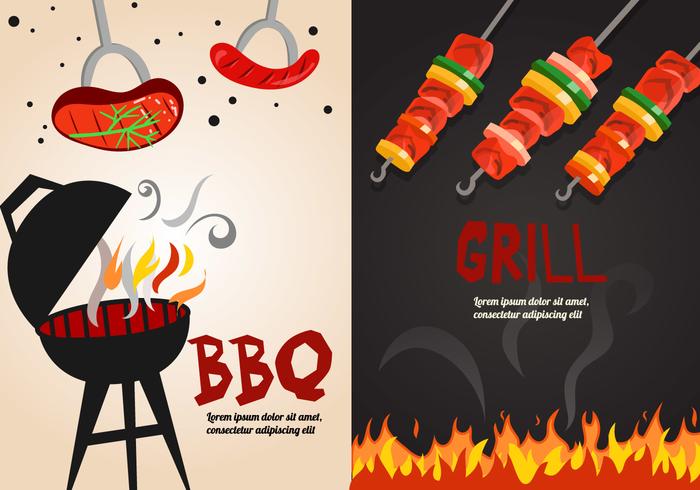 Grill Free Vector Art 700x490 Grill Free Vector Art