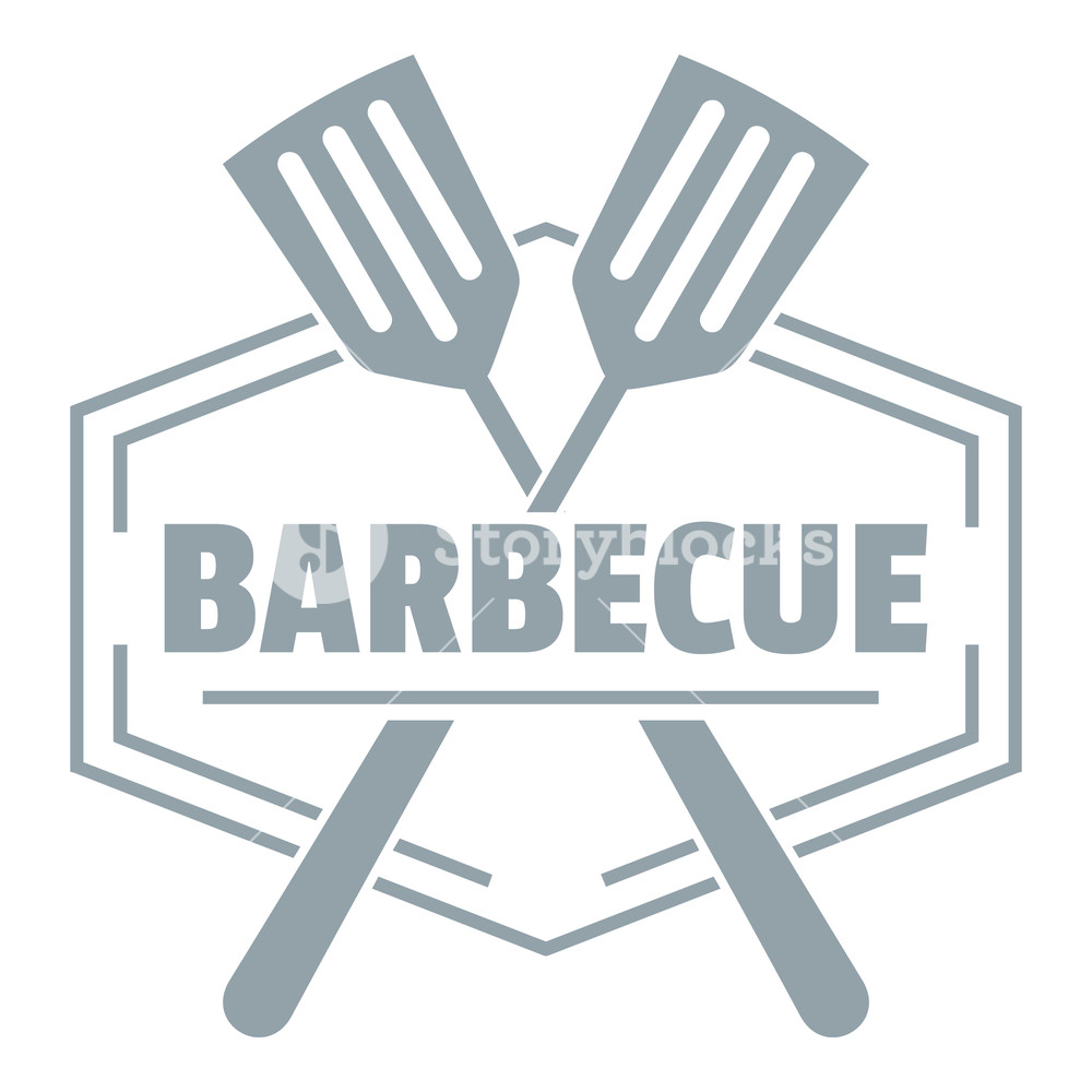 1000x1000 Barbecue Logo Simple Illustration Of Barbecue Vector Logo For Web
