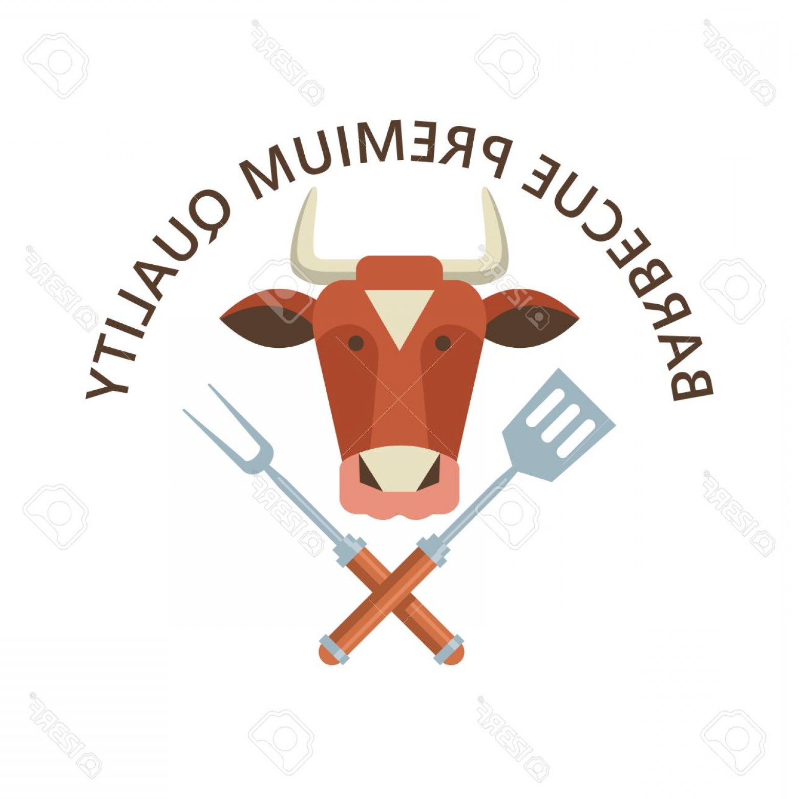 1560x1560 Photostock Vector Premium Quality Barbecue Vector Emblem Logo