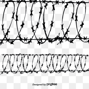Barbed Wire Circle Vector