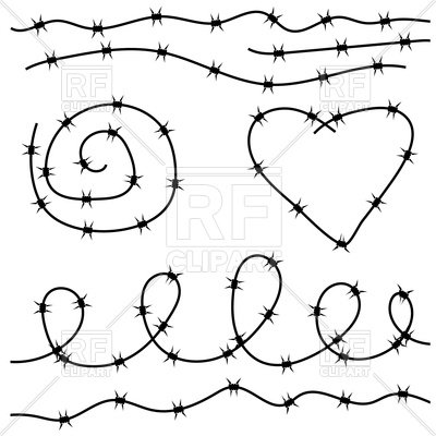 400x400 Barbed Wire