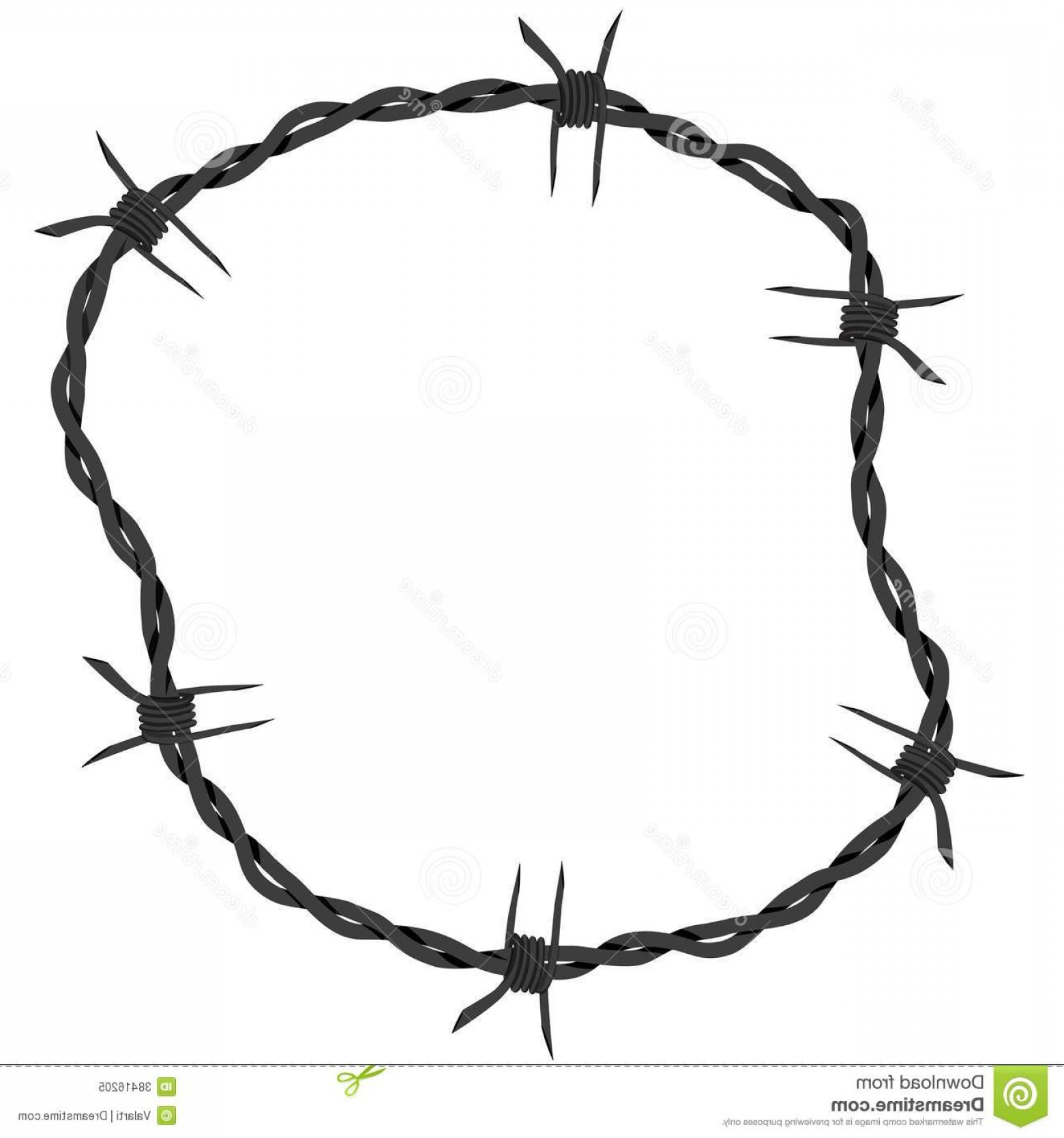 Royalty Free Stock Photo Barbed Wire Vector Circle Frame 1560x1668 Royalty Free Stock Photo Barbed Wire Vector Circle Frame