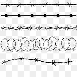 260x260 Wire Vector Material, Iron Wire, Danger, Barbed Wire Png