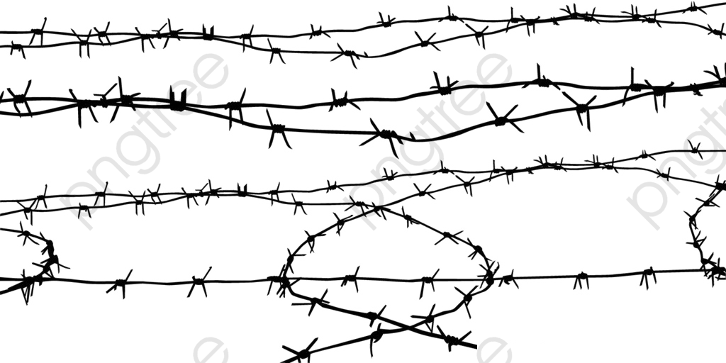 1024x512 A Section Of Barbed Wire, Bar, Isolation, Barbed Wire Png