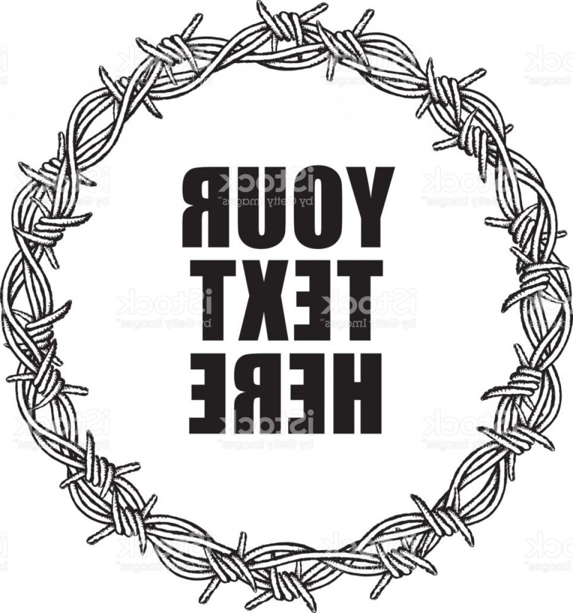 1148x1228 Circular Border Of Barbed Wire Gm Soidergi