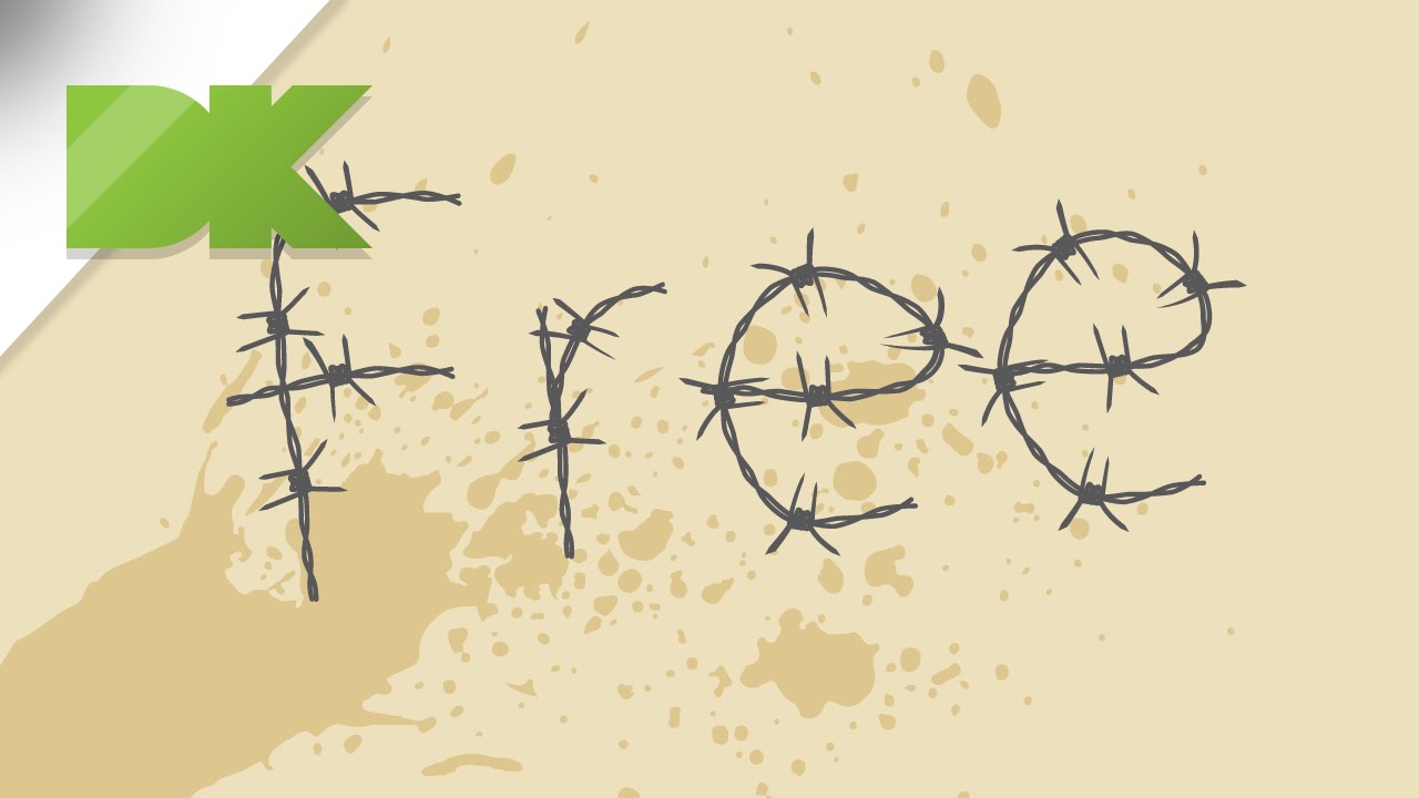 1280x720 Create Vector Barbed Wire Typography In Illustrator