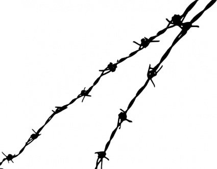 425x331 Free Barbed Wires Clipart And Vector Graphics