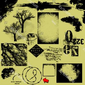 300x300 Grunge Vector Sign And Symbol Pack Catchsplace