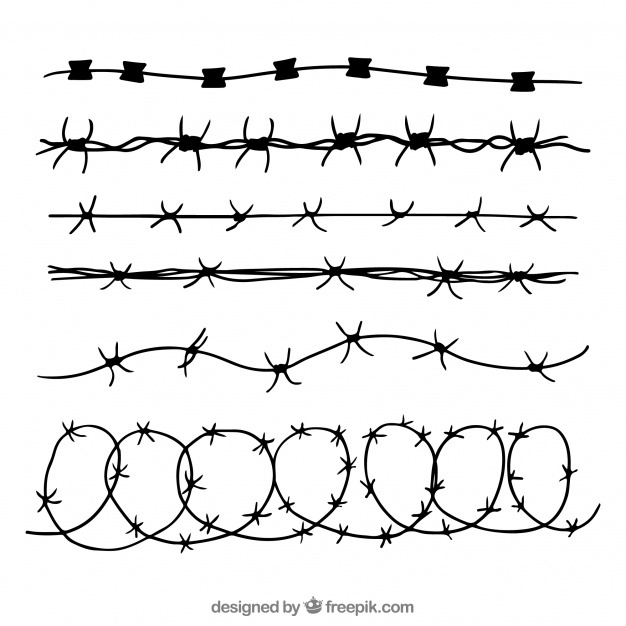 626x626 Barbed Wire Vectors, Photos And Free Download